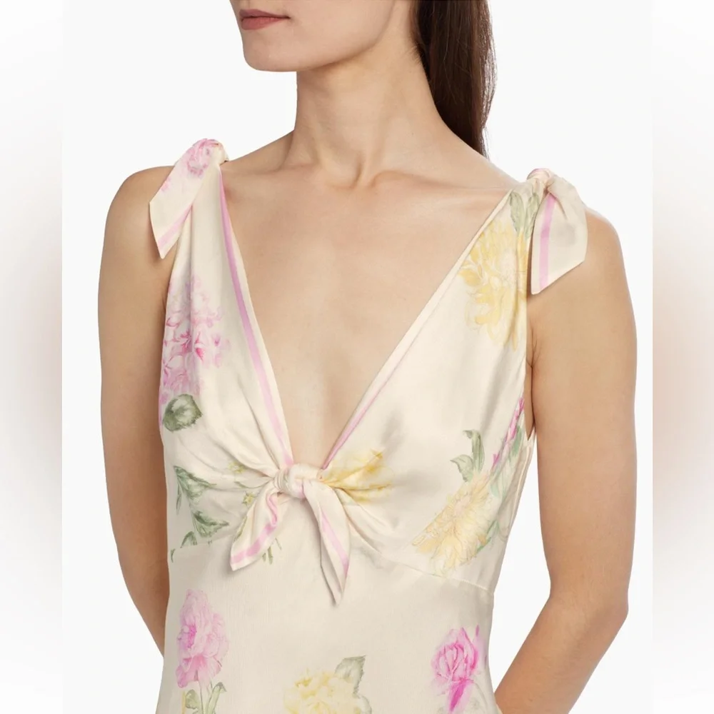 LoveShackFancy Perry Floral Maxi Dress - Picture 3 of 13
